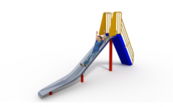B006-001 - 1.5m High Free Standing Slide (Thumbnail)